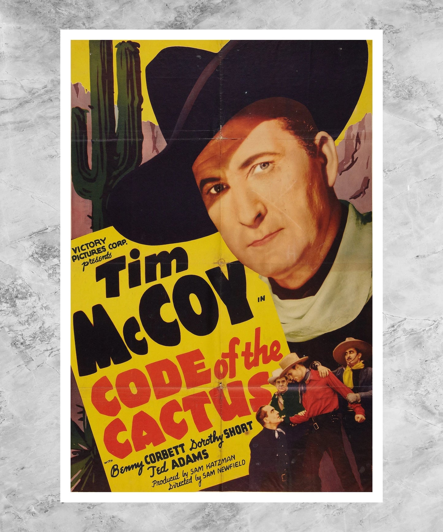 Code of the Cactus Poster