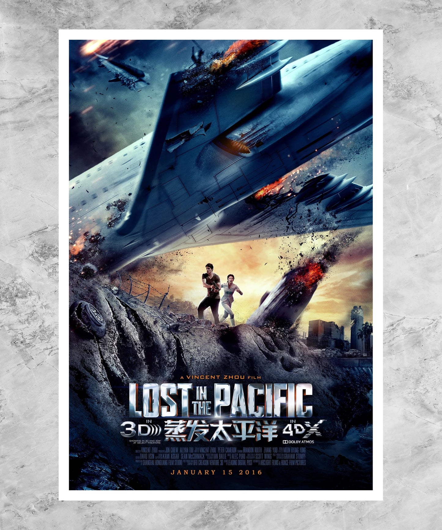 Lost in the Pacific Poster