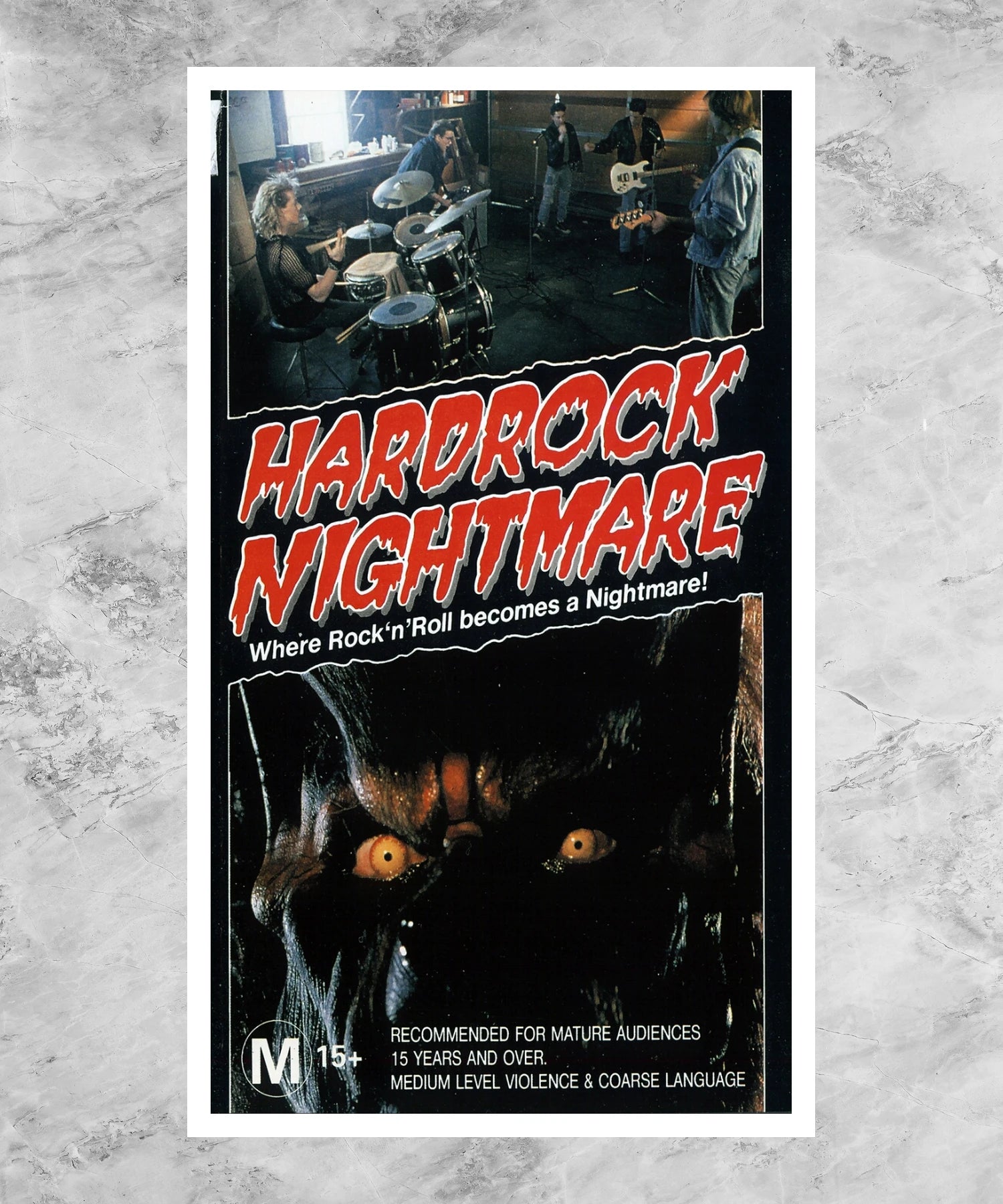 Hard Rock Nightmare Poster