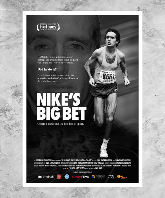 Nike's Big Bet Poster